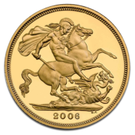 Medio Soberano de Oro Británico