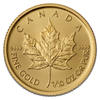1/10 Ounce Maple Leaf Gold Coin