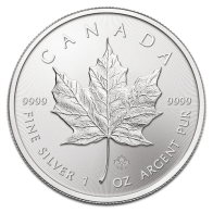1 Ounce Silver Maple Leaf Coin