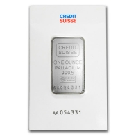 1 Ounce Credit Suisse Palladium Bar