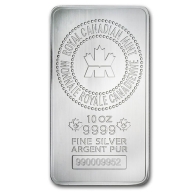 10 Ounce RCM Silver Bar