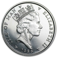 Moneta di Platino da 1 Oncia British Noble