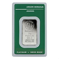 20 Gramm Argor-Heraeus Platinbarren