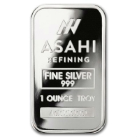 1 Ounce Asahi Silver Bullion Bar