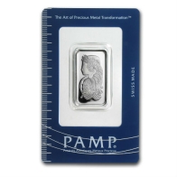 10 Gram PAMP Fortuna Silver Bar