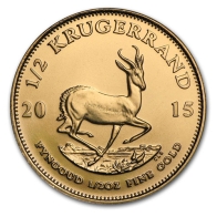 1/2 Ounce Krugerrand Gold Coin