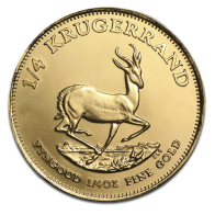 1/4 Ounce Krugerrand Gold Coin