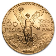  Moneda de oro mexicana de 50 pesos
