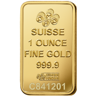 1 Ounce PAMP Fortuna Gold Bar