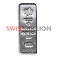 100 Ounce PAMP Suisse Cast Silver Bar