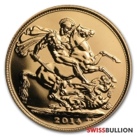 Moneda de oro soberana británica