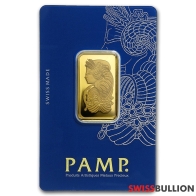 Barra de Ouro de 20 Gramas PAMP Fortuna