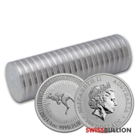 Venda por Atacado 20 x Moeda Kangaroo de Platina 1 onça 2021