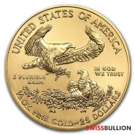 Oro Águila Americana de 1/2 onza 2021