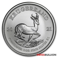 1 Onça Moeda de Prata Krugerrand