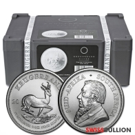500 x 1 Ounce Krugerrand Moeda de Prata
