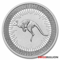 Moeda Kangaroo de Platina de 1 onça 2021