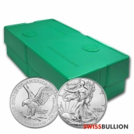 Monster Box, 1 Ounce 2022 Silver American Eagle Coin - 500 Coins