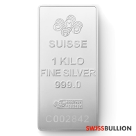 PAMP Suisse 1 Kilogram Fortuna Silver Bar