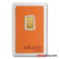 2.5 gramos Lingote de oro Valcambi