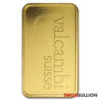 5 Gram Valcambi Gold bar