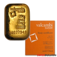 50 Gram Valcambi Cast Gold bar