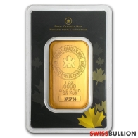 Lingote de oro de la Casa Real de la Moneda Canadiense de 1 onza