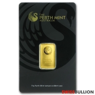 Lingote de oro de 5 gramos de Perth Mint
