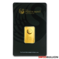 10 gramo Lingote de Oro de Perth Mint