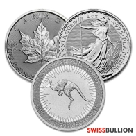 1 Ounce Platinum Coin - Brand of our Choice