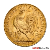 French Marianne (Rooster) Gold Coin 