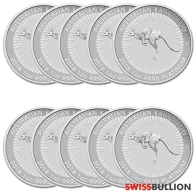 Venta Al Por Mayor 10 Monedas Canguro de Platino de 1 Onza