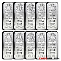 Wholesale 15 x 1 Kilogram Argor Heraeus Silver Bar