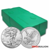 Monster Box, 1 Ounce 2023 Silver American Eagle Coin - 500 Coins