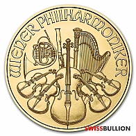 Moeda de Ouro da Filarmônica Austríaca de 1 Onça 2023