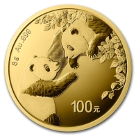 Moneda de Oro de 8 gramos del Panda Chino 2023