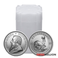 Tube of 25 x 1 Ounce 2023 Silver Krugerrands