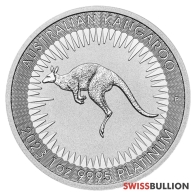 Moeda Kangaroo de Platina de 1 onça 2023