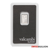 Lingote de platino Valcambi de 2.5 Gramo
