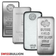 1 Kilogram (KG) of Silver - Storage Only (VAT-Free)