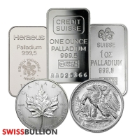 1 Ounce of Palladium - VAT-Free Storage