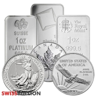 1 Ounce of Platinum - VAT-Free Storage