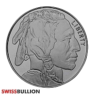 Tondo d'Argento American Buffalo 1 Oncia