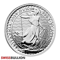 1/10 Ounce 2024 Platinum British Britannia Coin