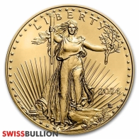Águila Americana de oro de ¼ de onza 2024