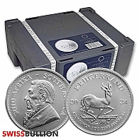 500 x 1 Onça Moeda de Prata Krugerrand 2024