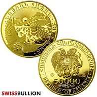 1 Ounce 2025 Armenian Noah's Ark Gold Coin