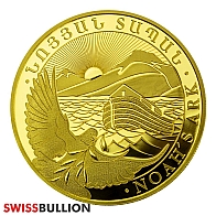 1 Onza 2024 Moneda de Oro Arca de Noé Armenio