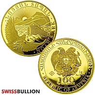 1 Gram 2024 Armenian Noah's Ark Gold Coin