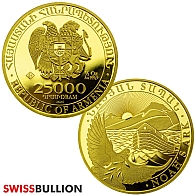 1/2 Ounce 2024 Armenian Noah's Ark Gold Coin